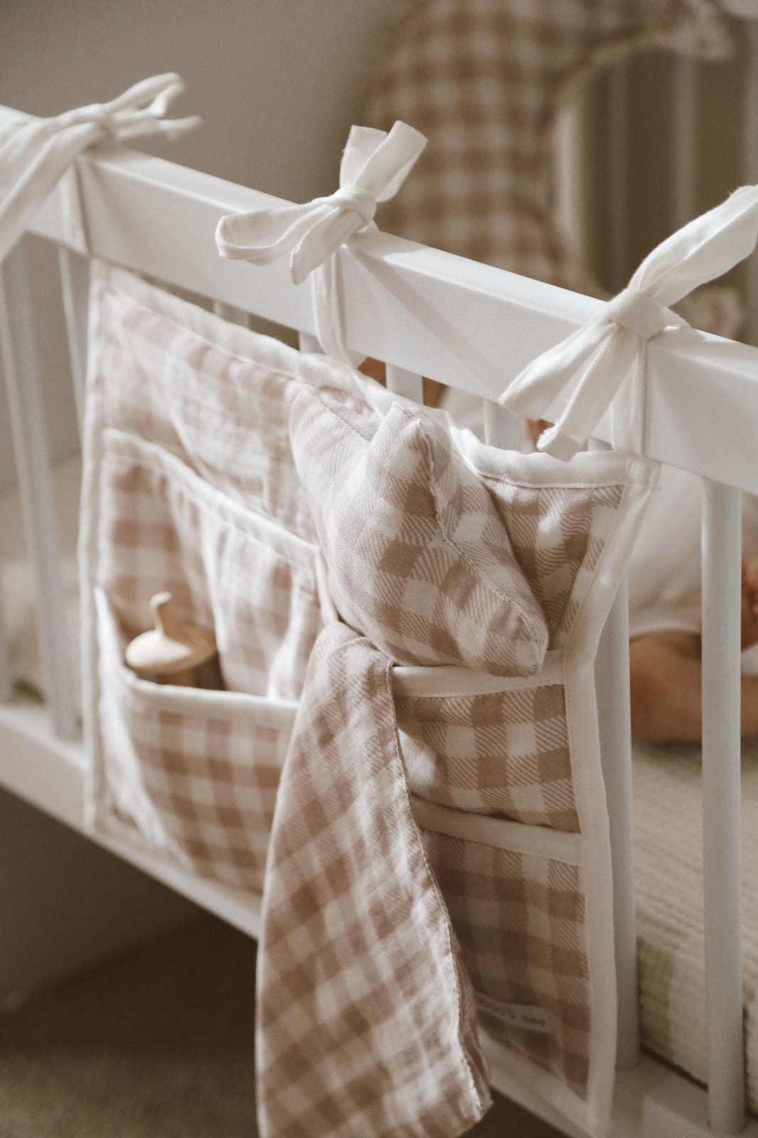 3 pcs newborn crib set