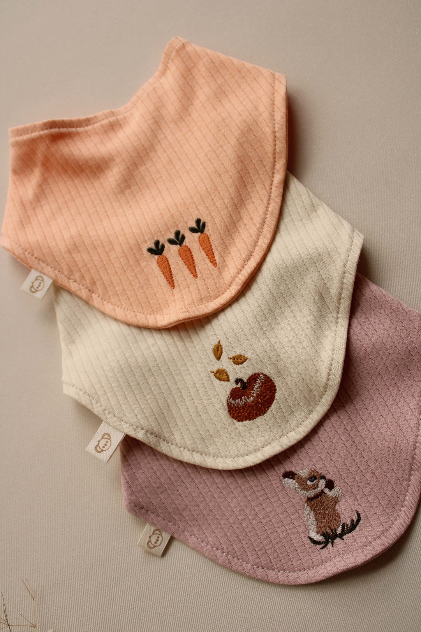 Pack of 3 baby bibs