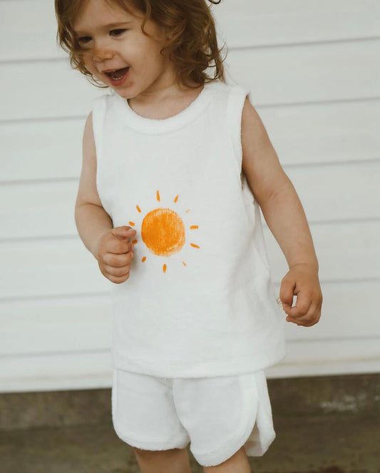 Cotton towel short sets