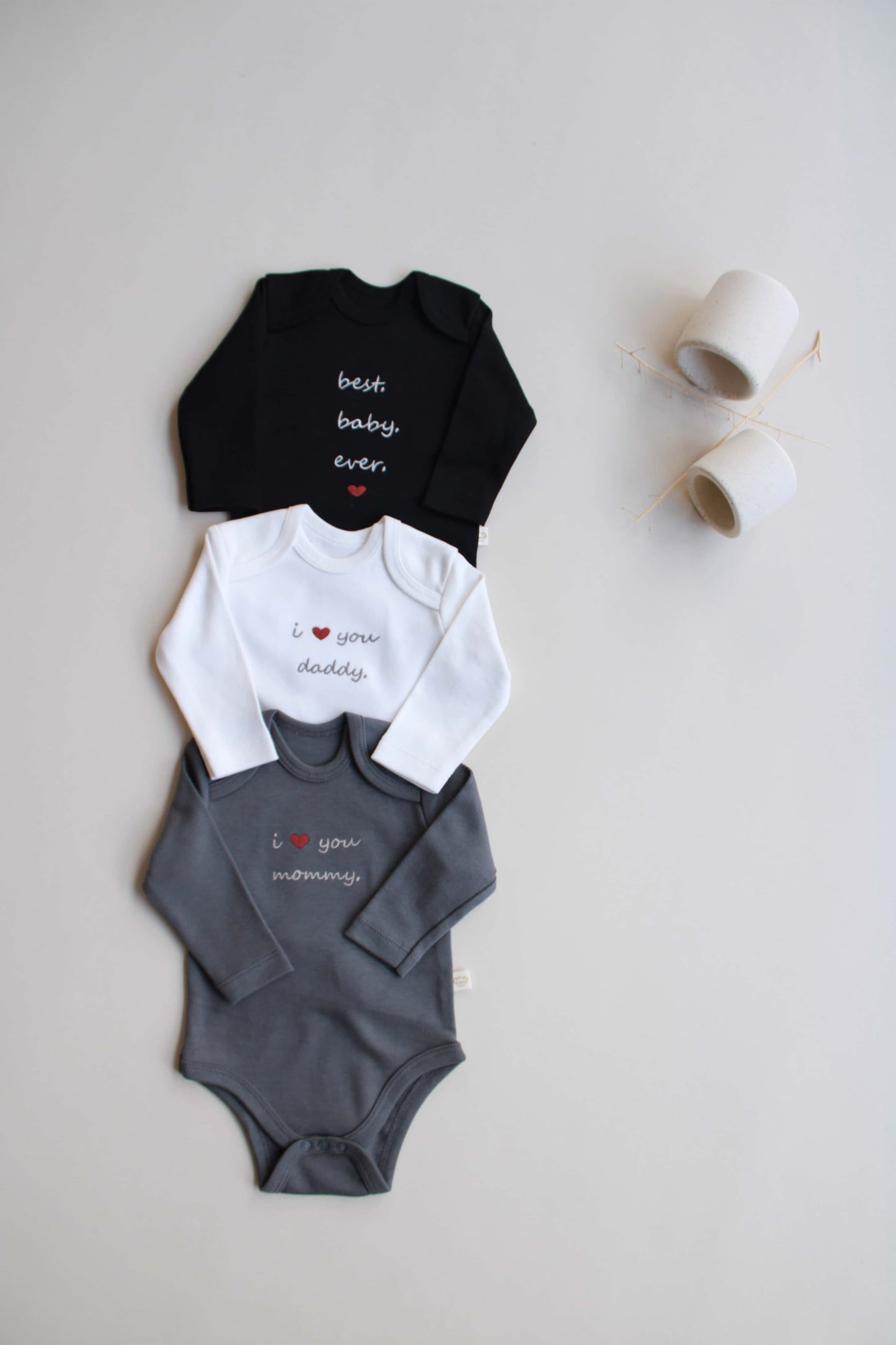 Pack of 3 bodysuits