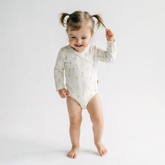 2 Pcs double sleeves bodysuits