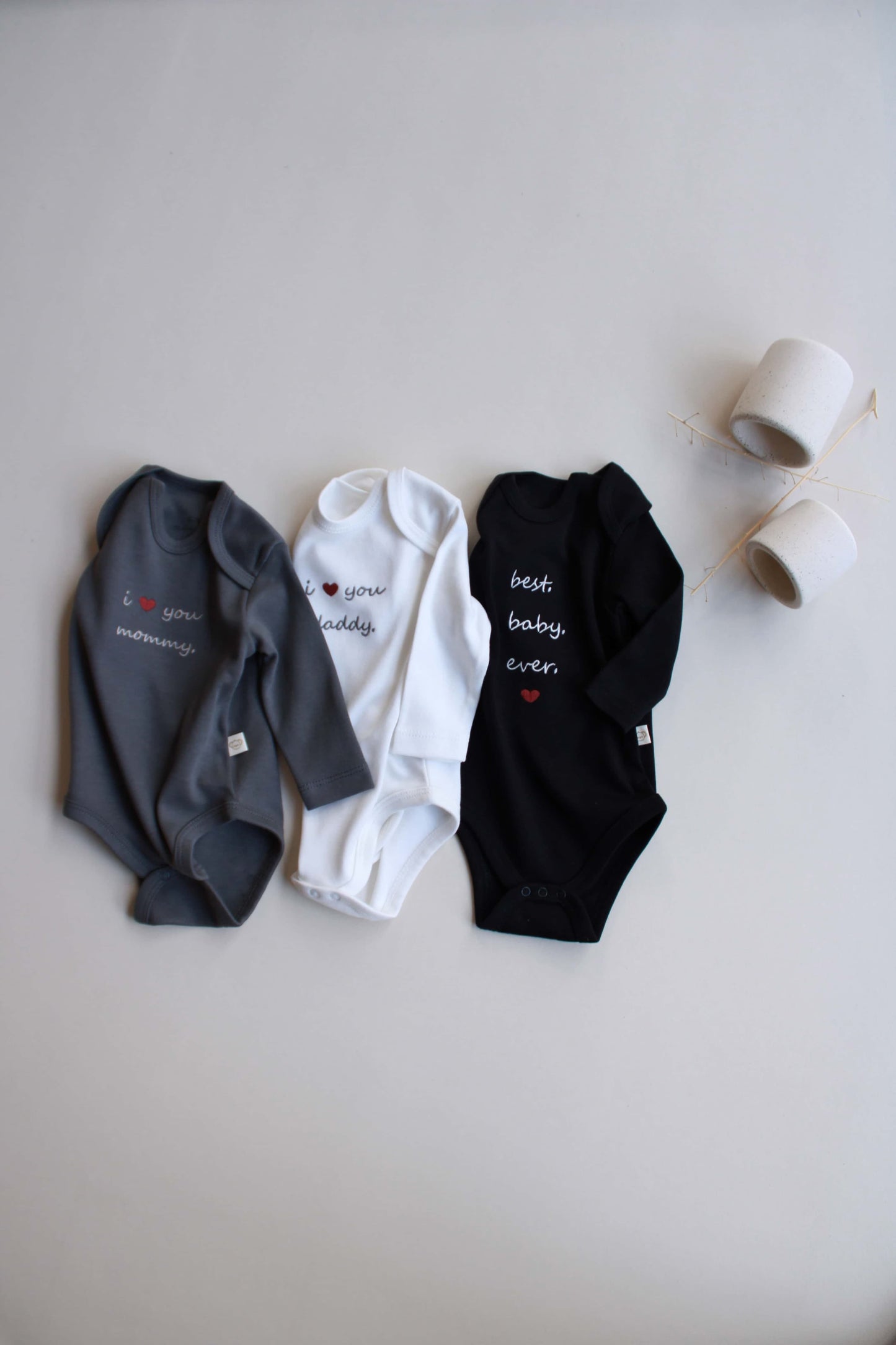 Pack of 3 bodysuits