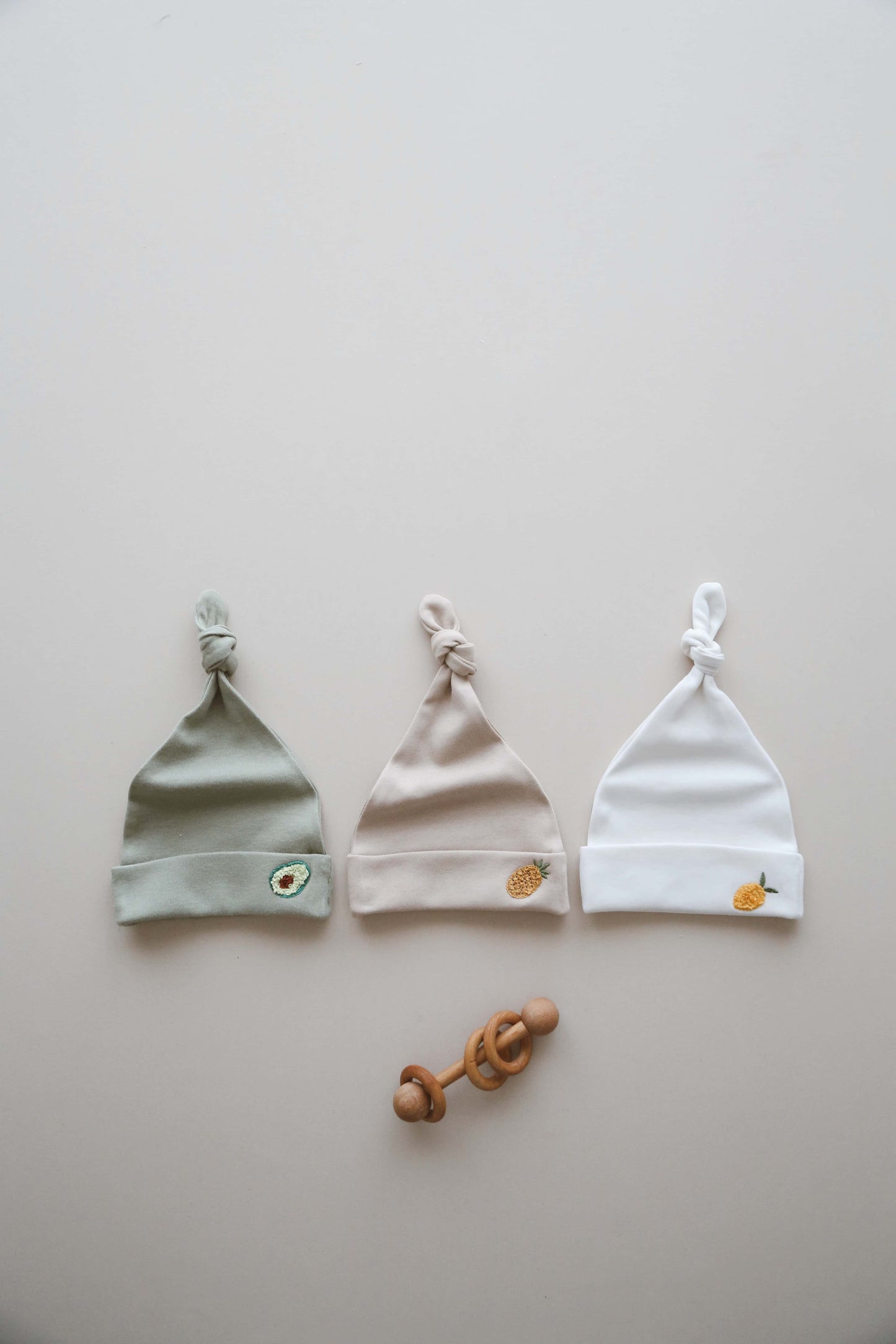 Pack of 3 newborn hats