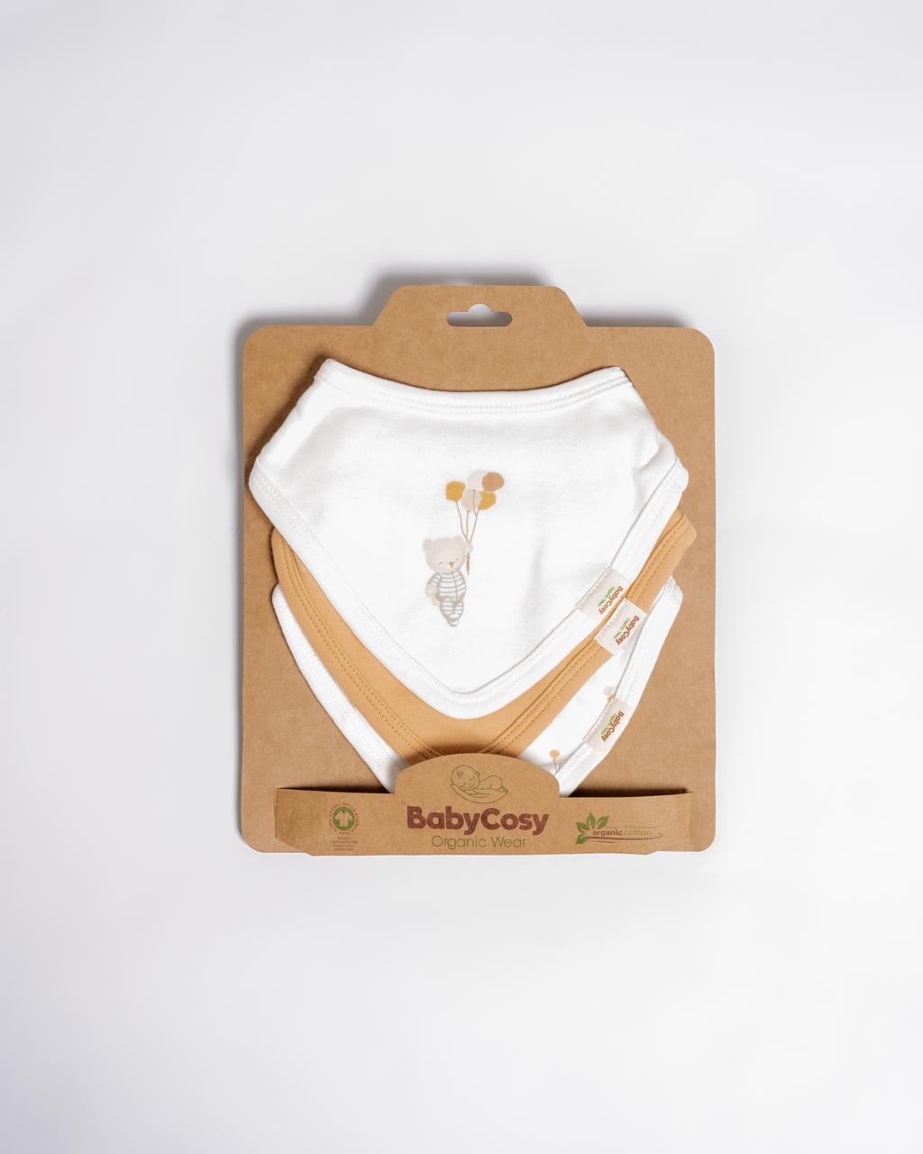Pack of 3 baby bibs