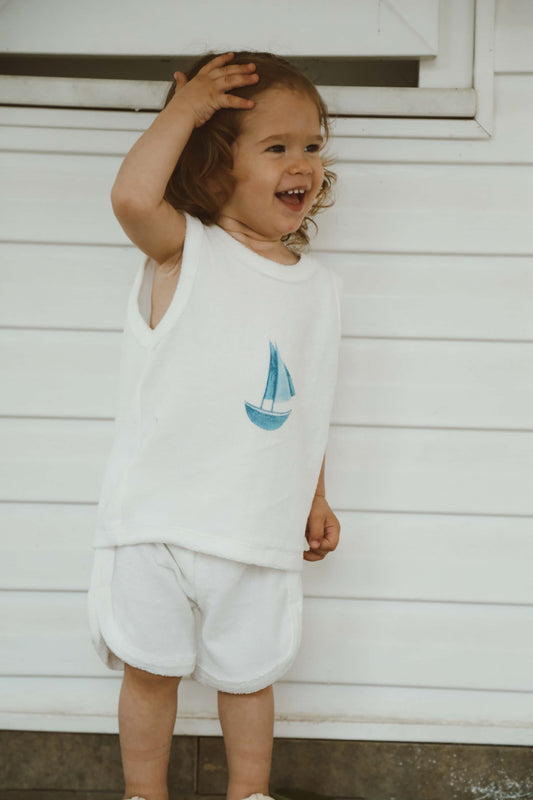 Cotton towel short sets