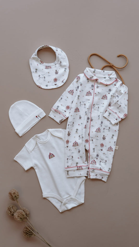 4 pieces newborn set