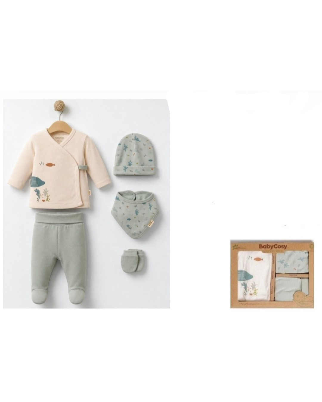 5 Pcs newborn set