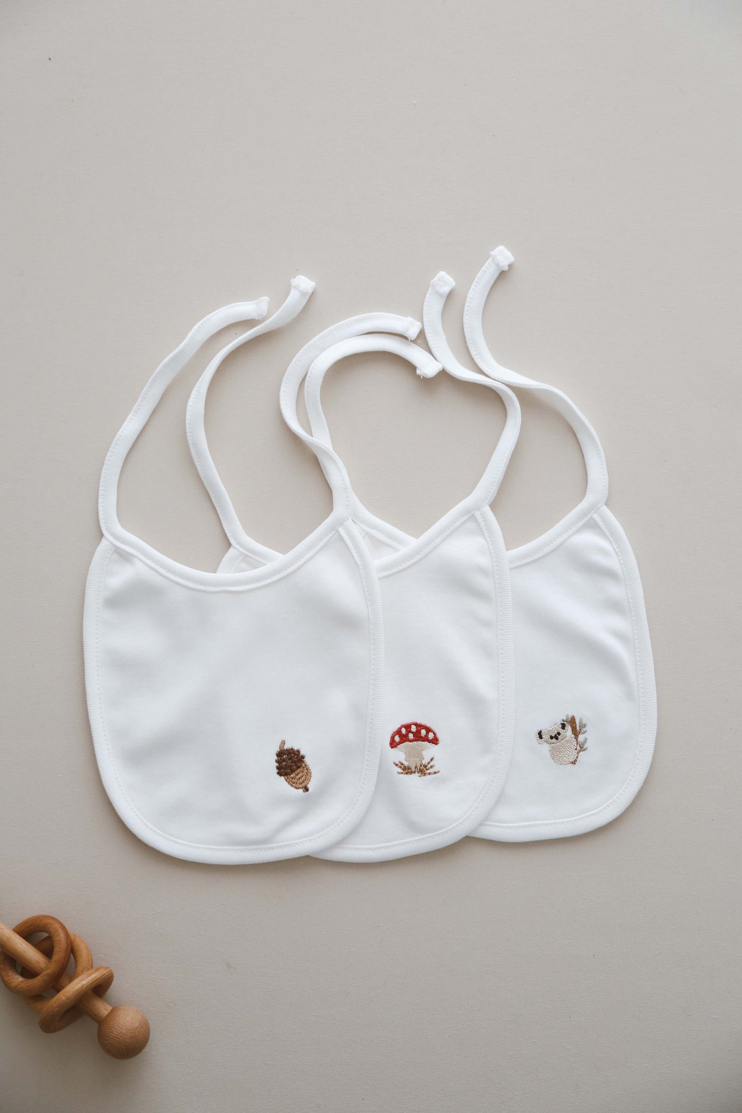Pack of 3 baby bibs