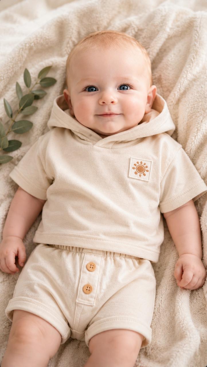 Hooded t-shirt & shorts