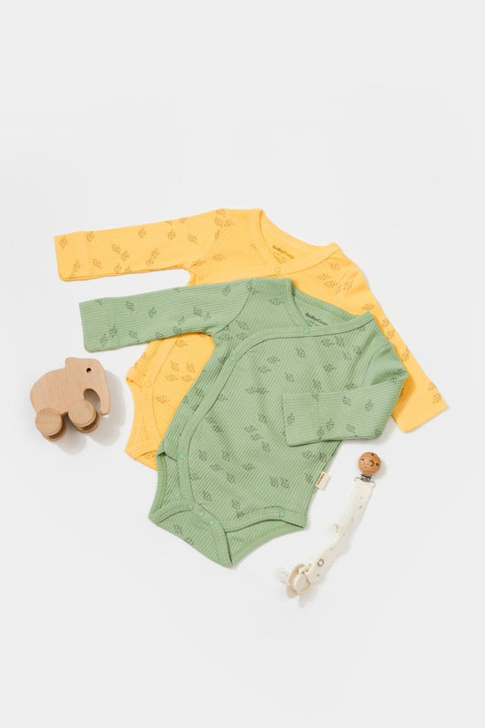 2 Pcs double breasted bodysuits