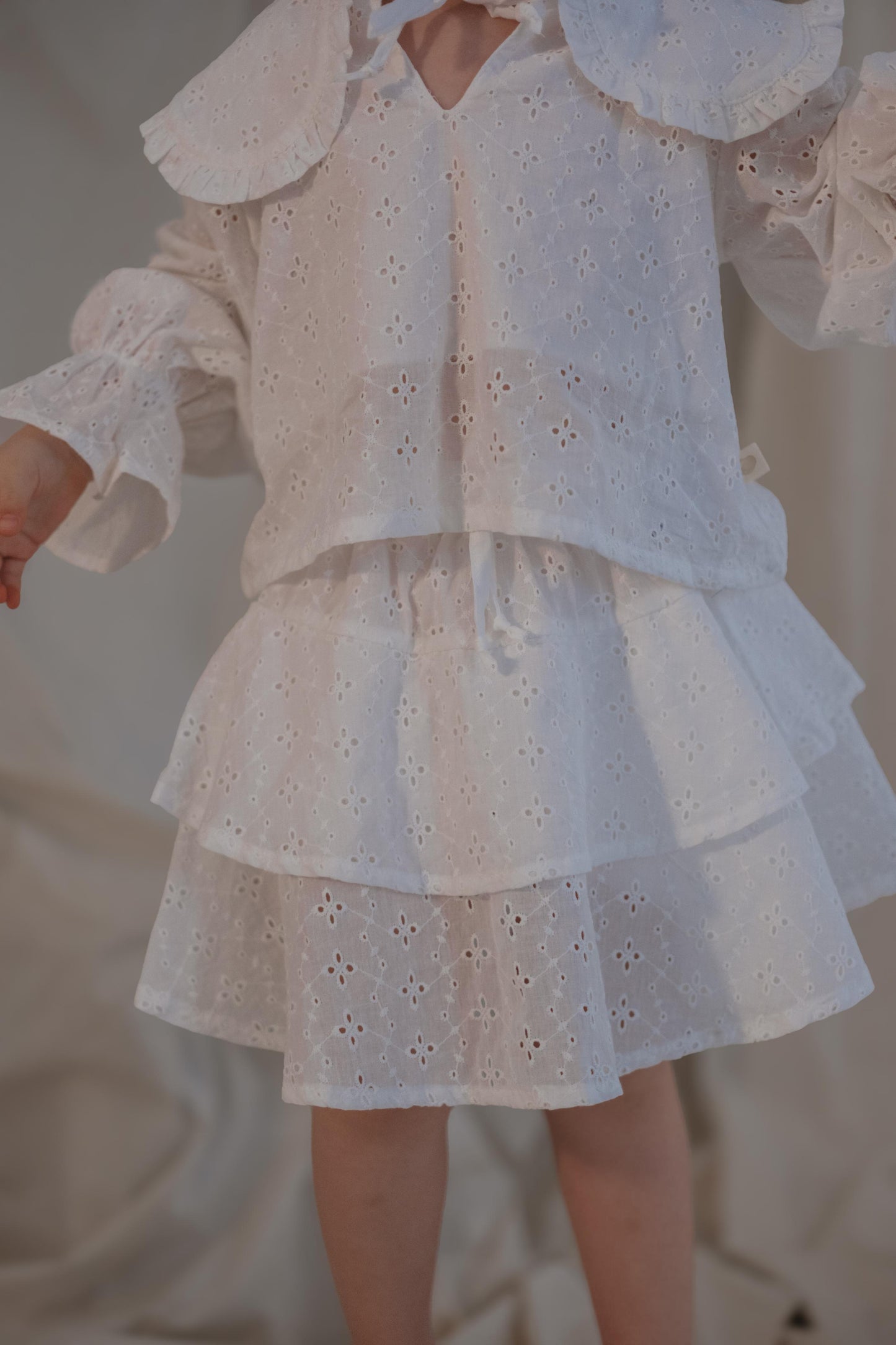 Top and skirt set