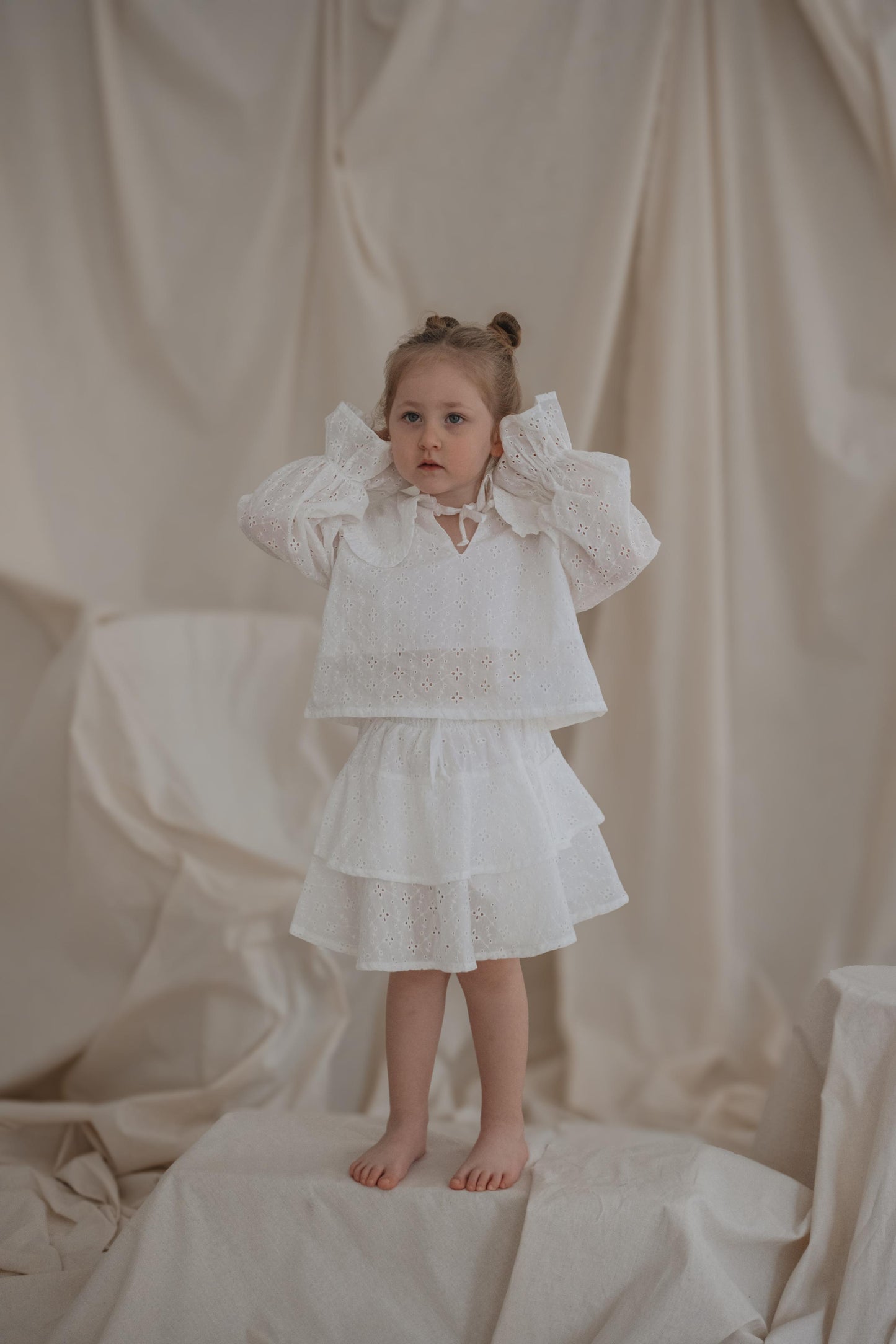 Top and skirt set