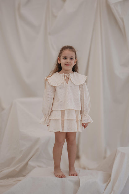 Top and skirt set