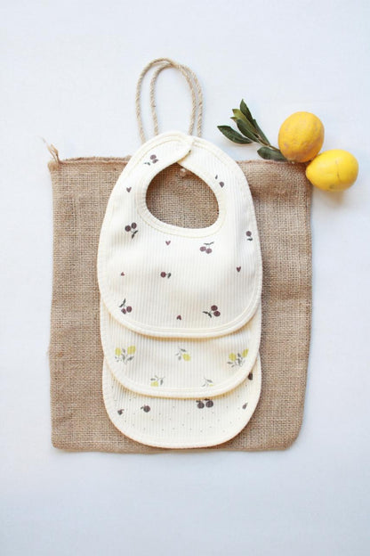 Pack of 3 baby bibs