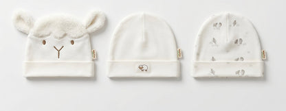 Pack of 3 baby hats