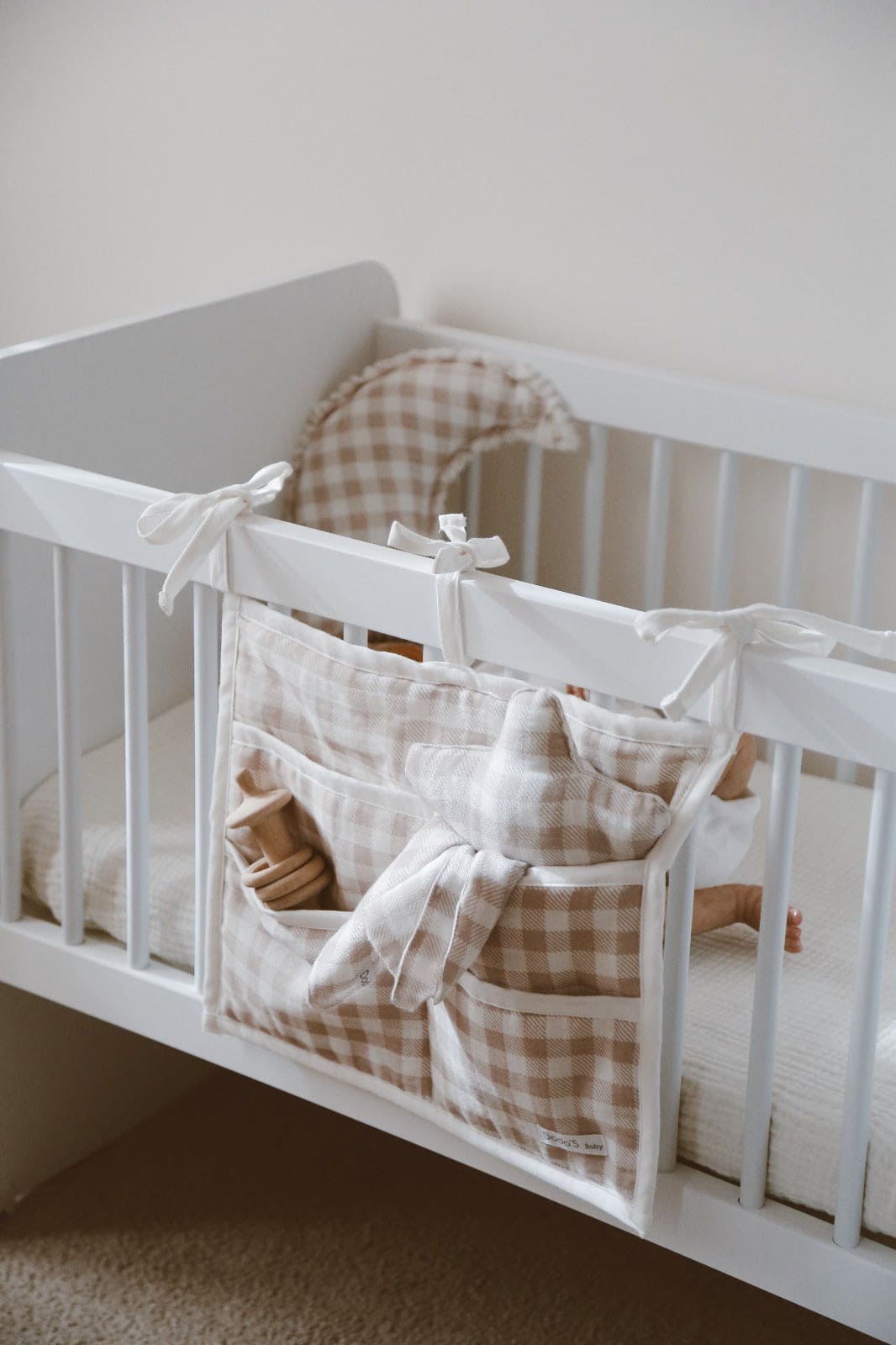 3 pcs newborn crib set