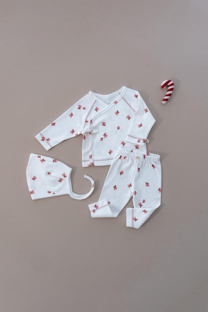 Top-buttom and hat set