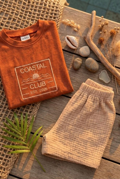 Coastal club short set