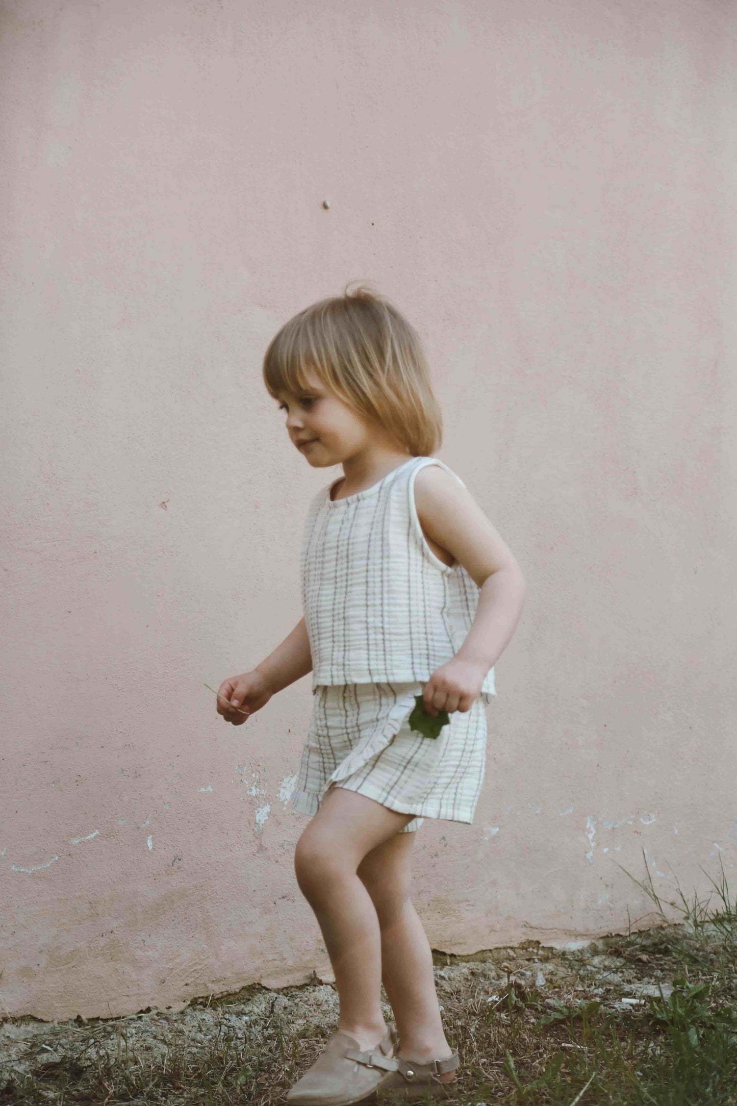 Top and shorts skirt