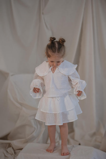Top and skirt set