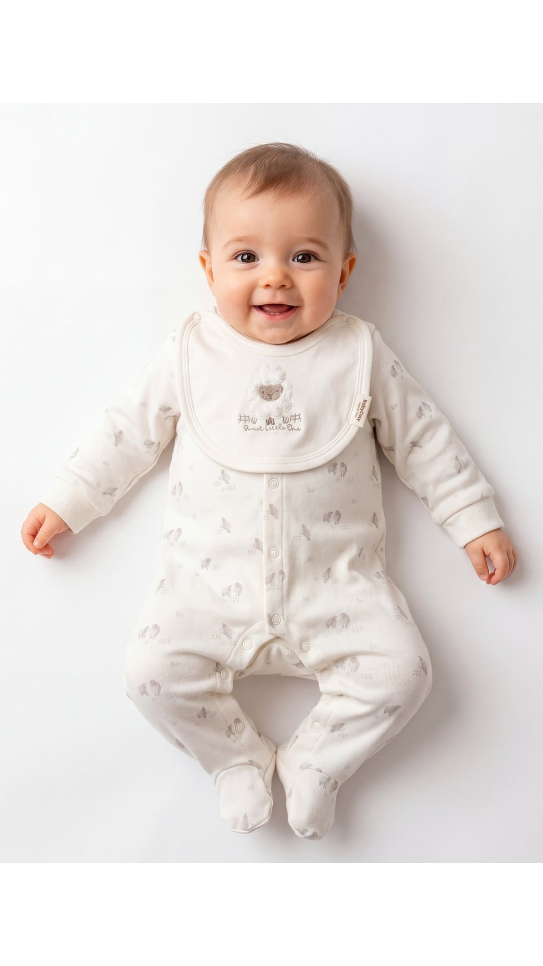 Footed romper set