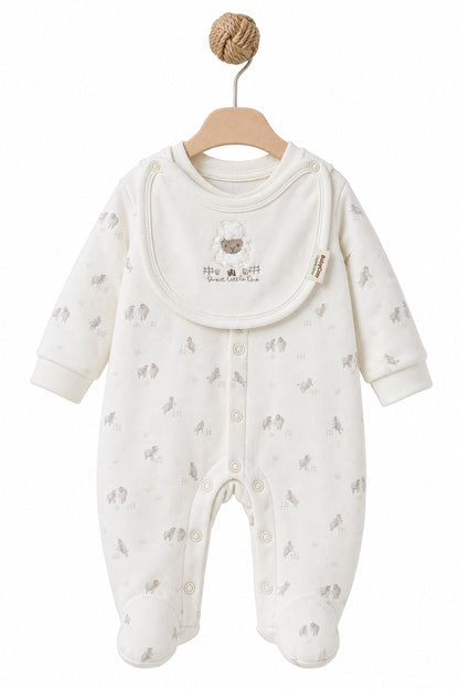 Footed romper set