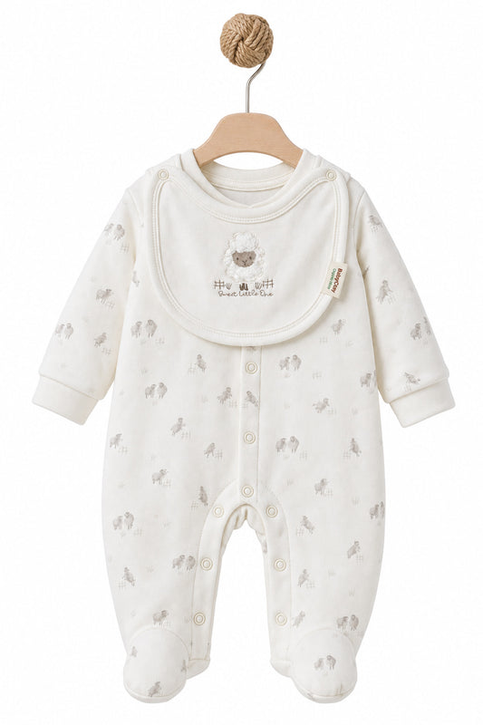 Footed romper set