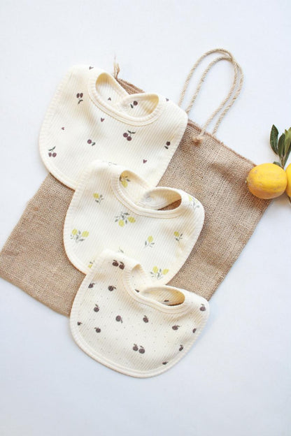 Pack of 3 baby bibs