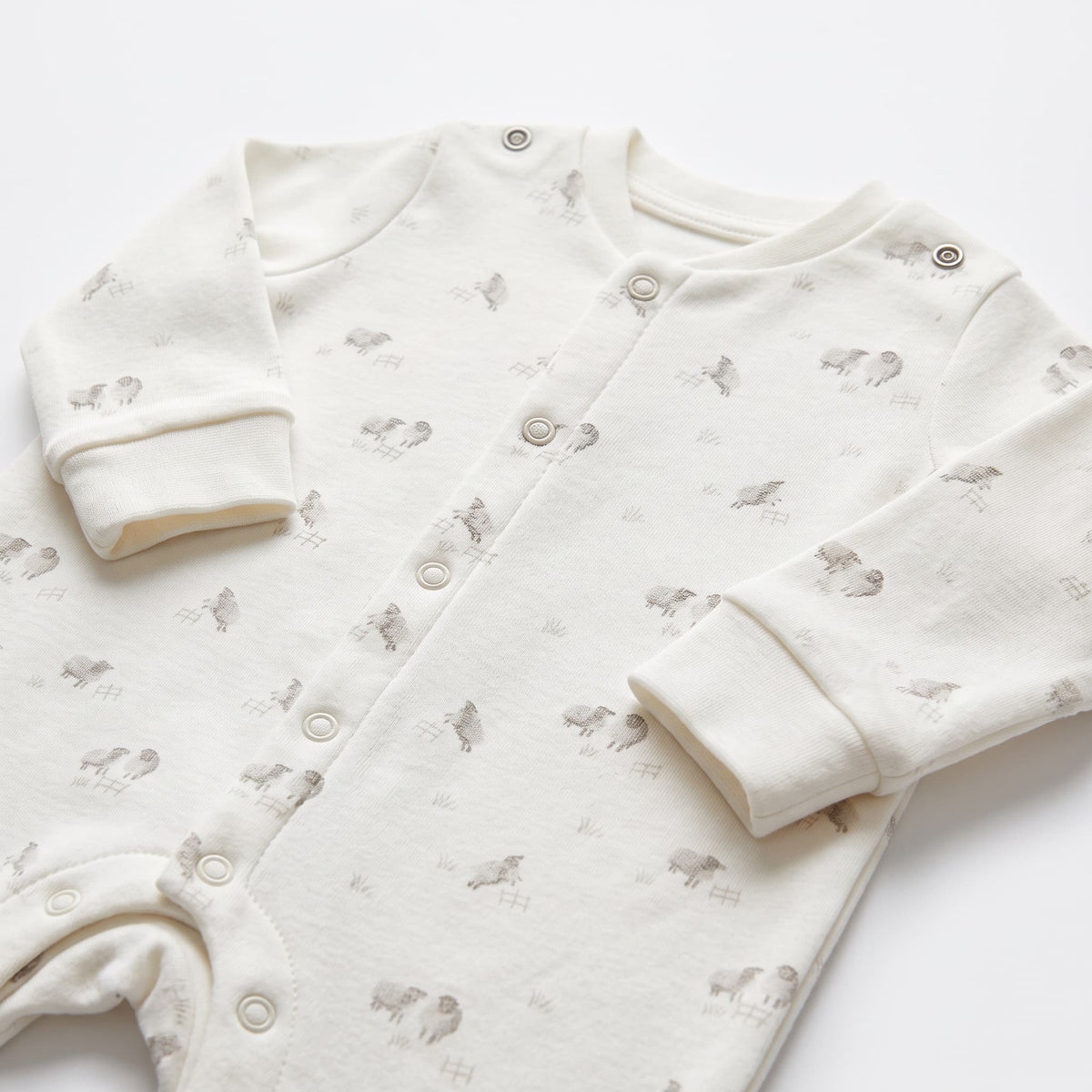 Footed romper set