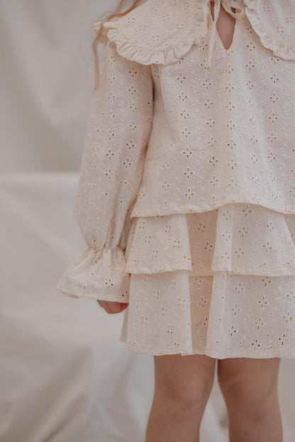 Top and skirt set