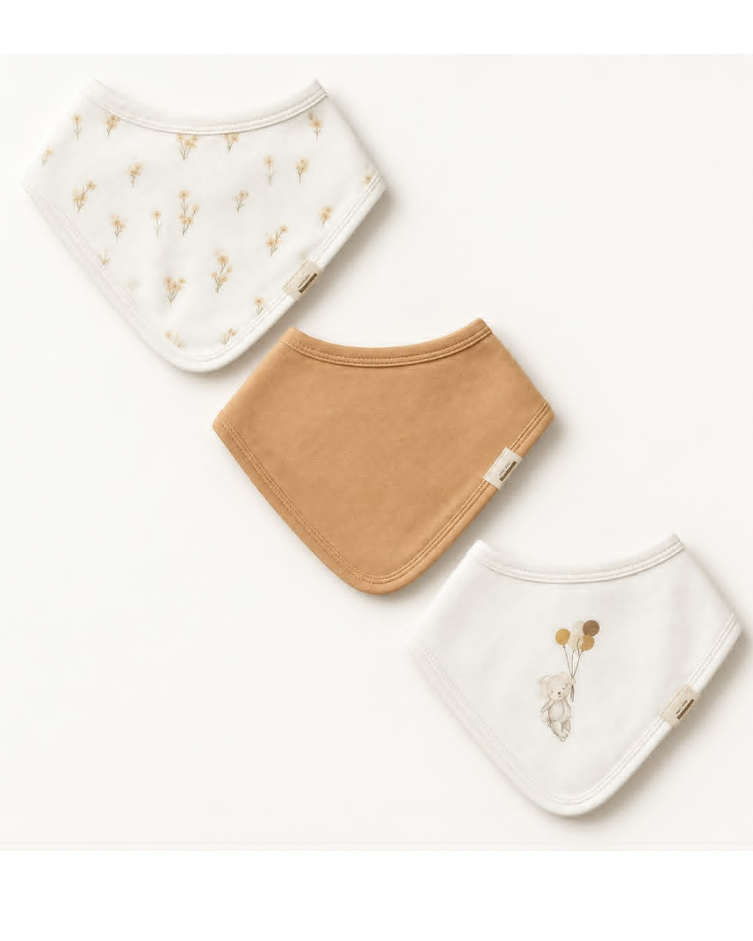 Pack of 3 baby bibs
