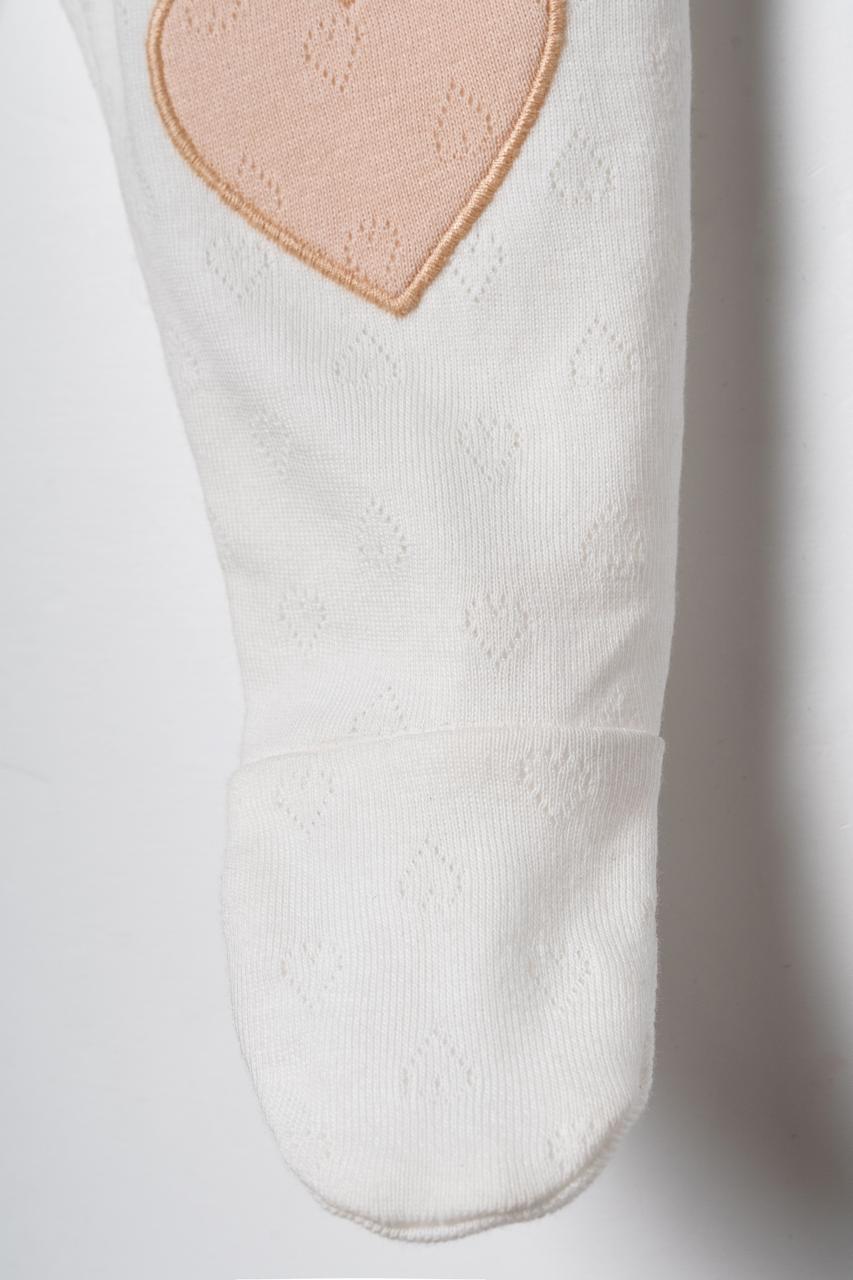 2 Pcs footed pants