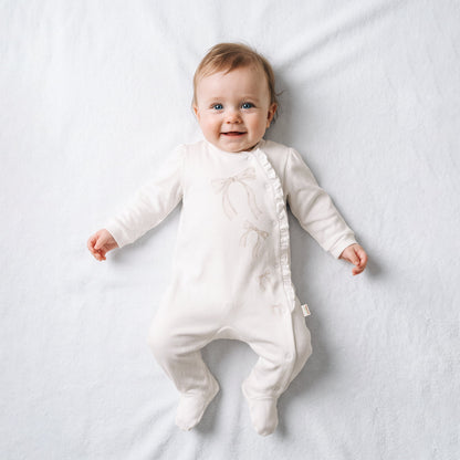 2 Pcs footed rompers