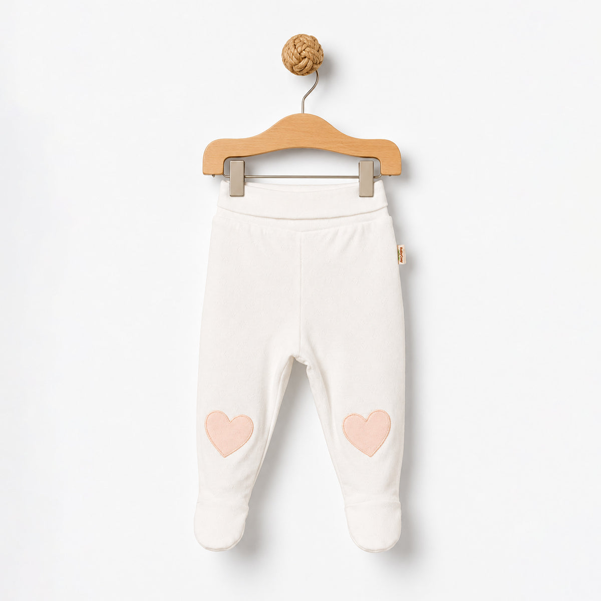 2 Pcs footed pants