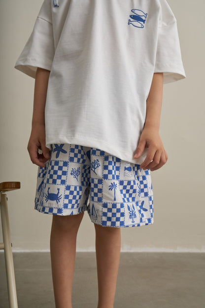 3pcs Sets - Top, Shorts and hat