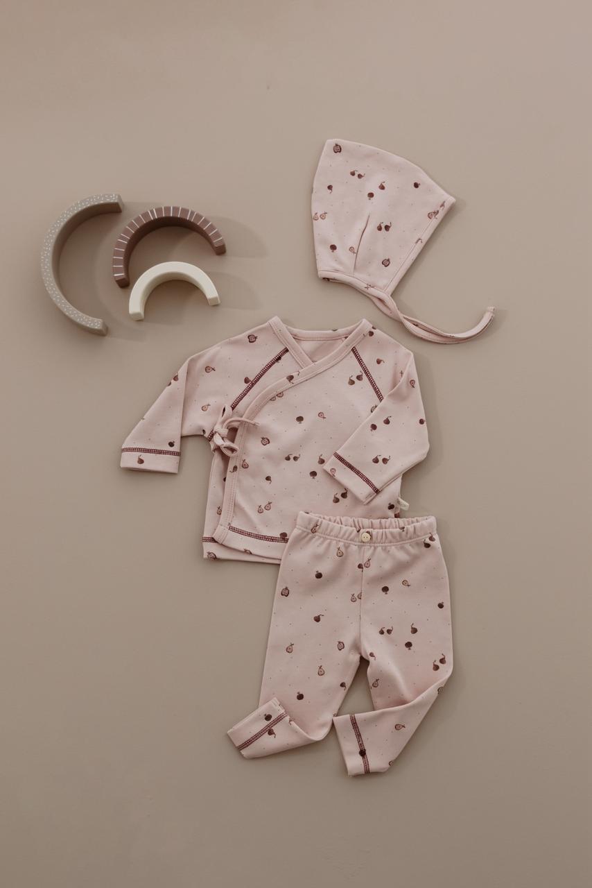 Top-buttom and hat set