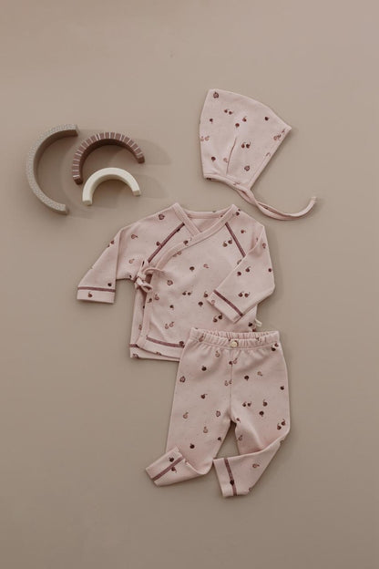 Top-buttom and hat set