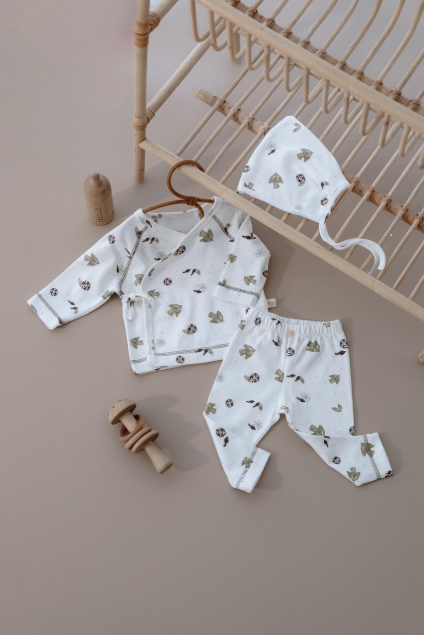 Top-buttom and hat set