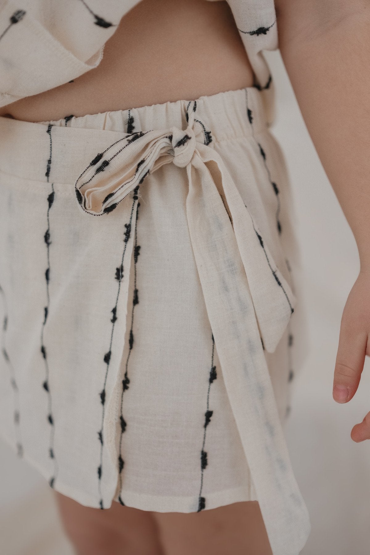 Shorts skirt set
