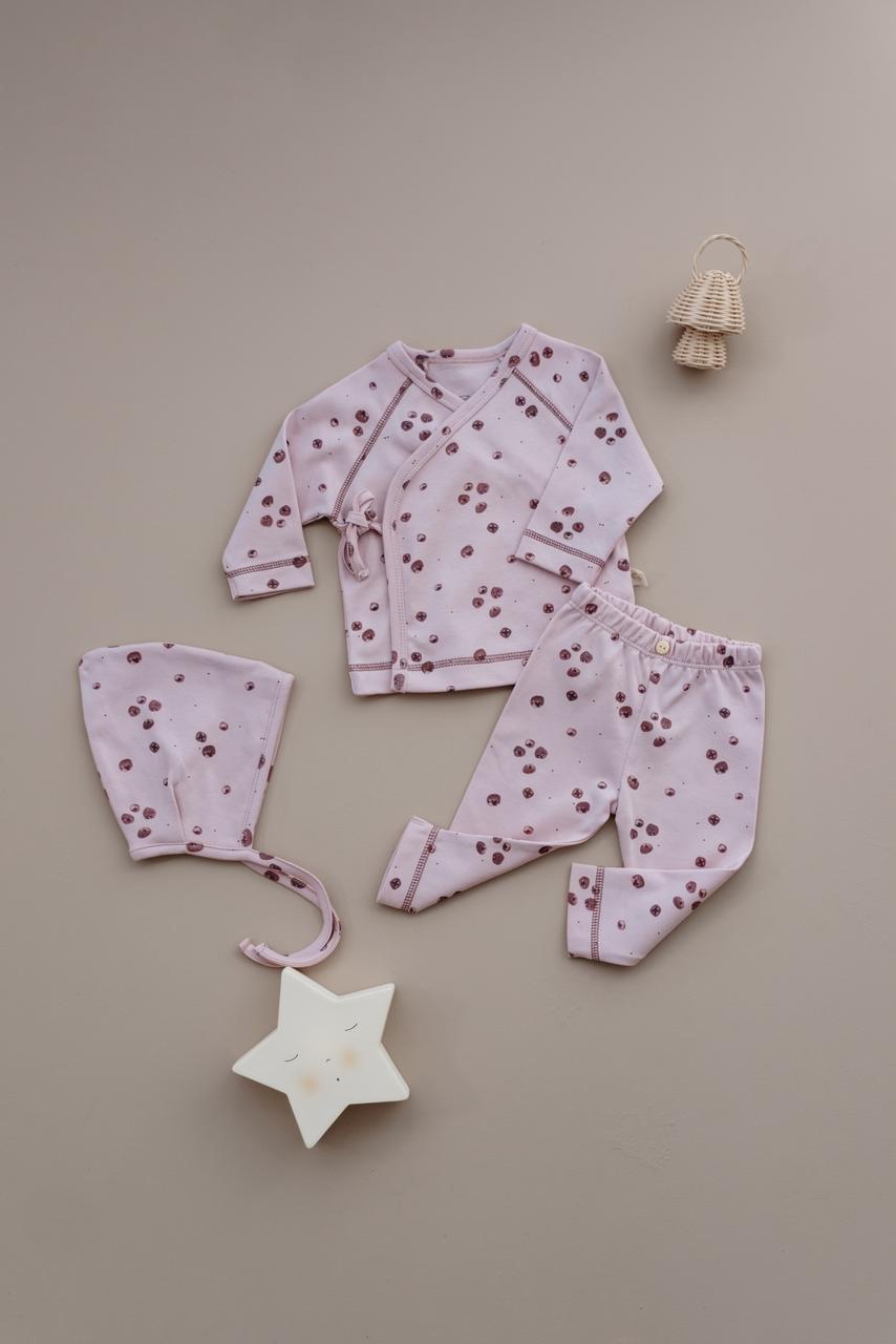 Top-buttom and hat set