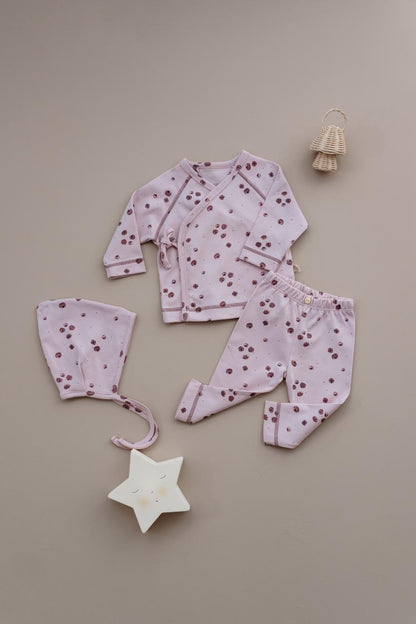 Top-buttom and hat set