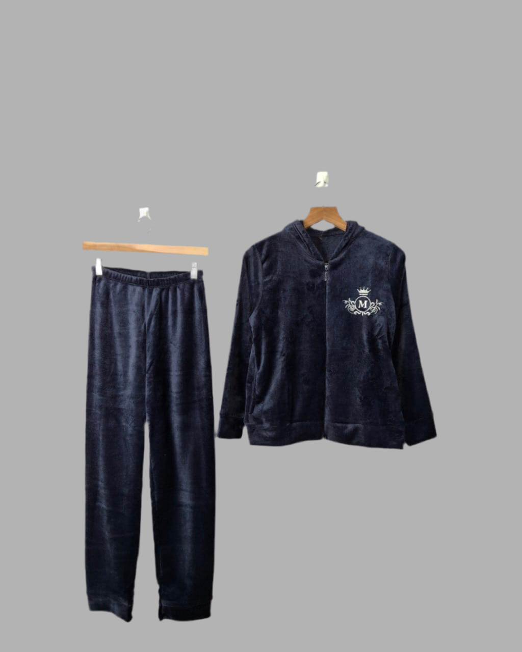 Zipper Jacket Fleece with Pants