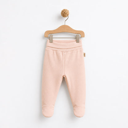 2 Pcs footed pants