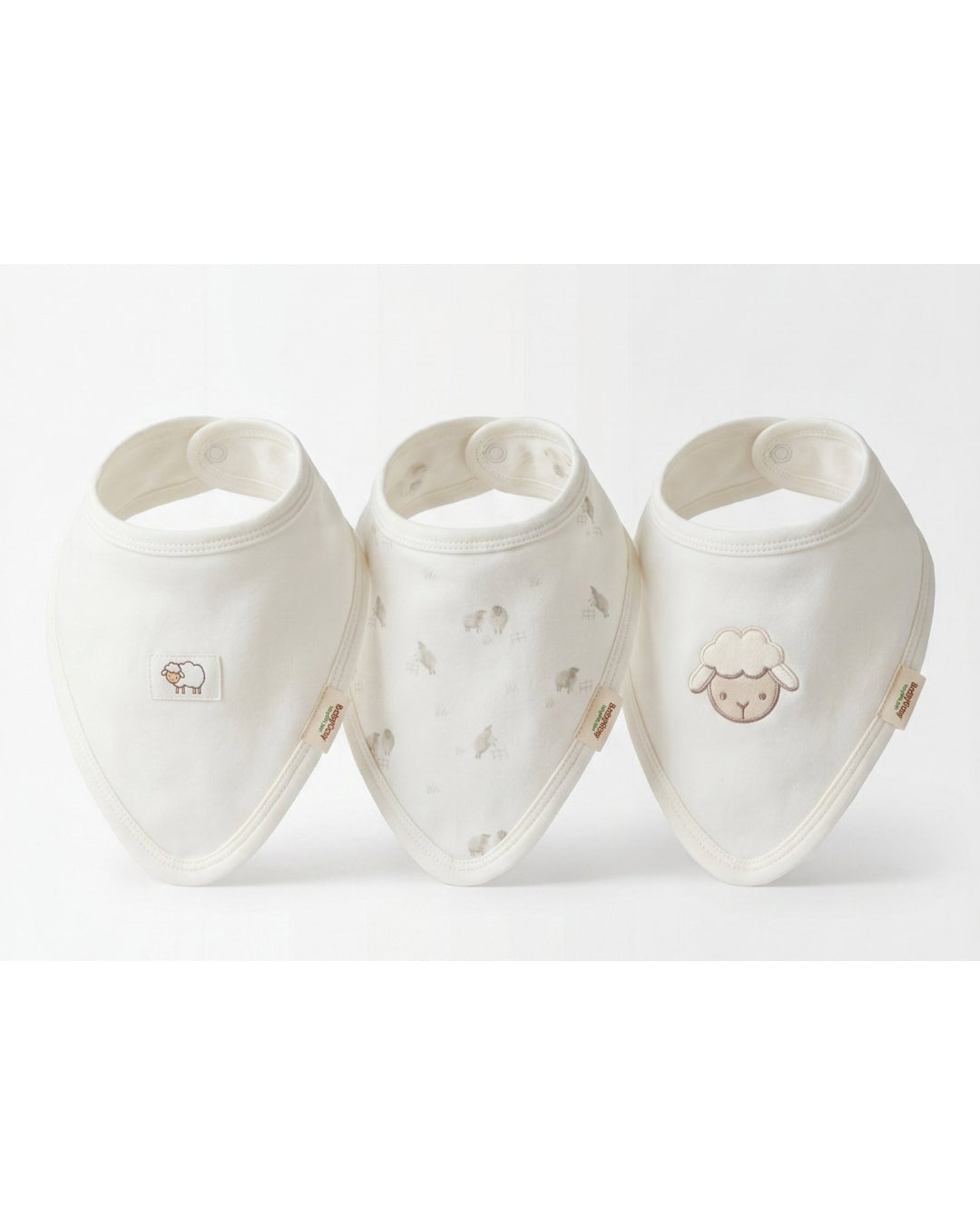 Pack of 3 baby bibs