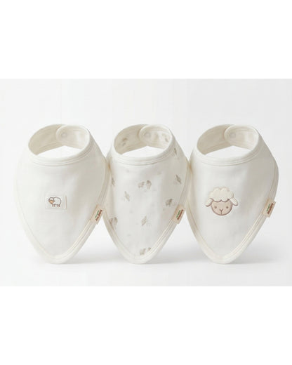 Pack of 3 baby bibs