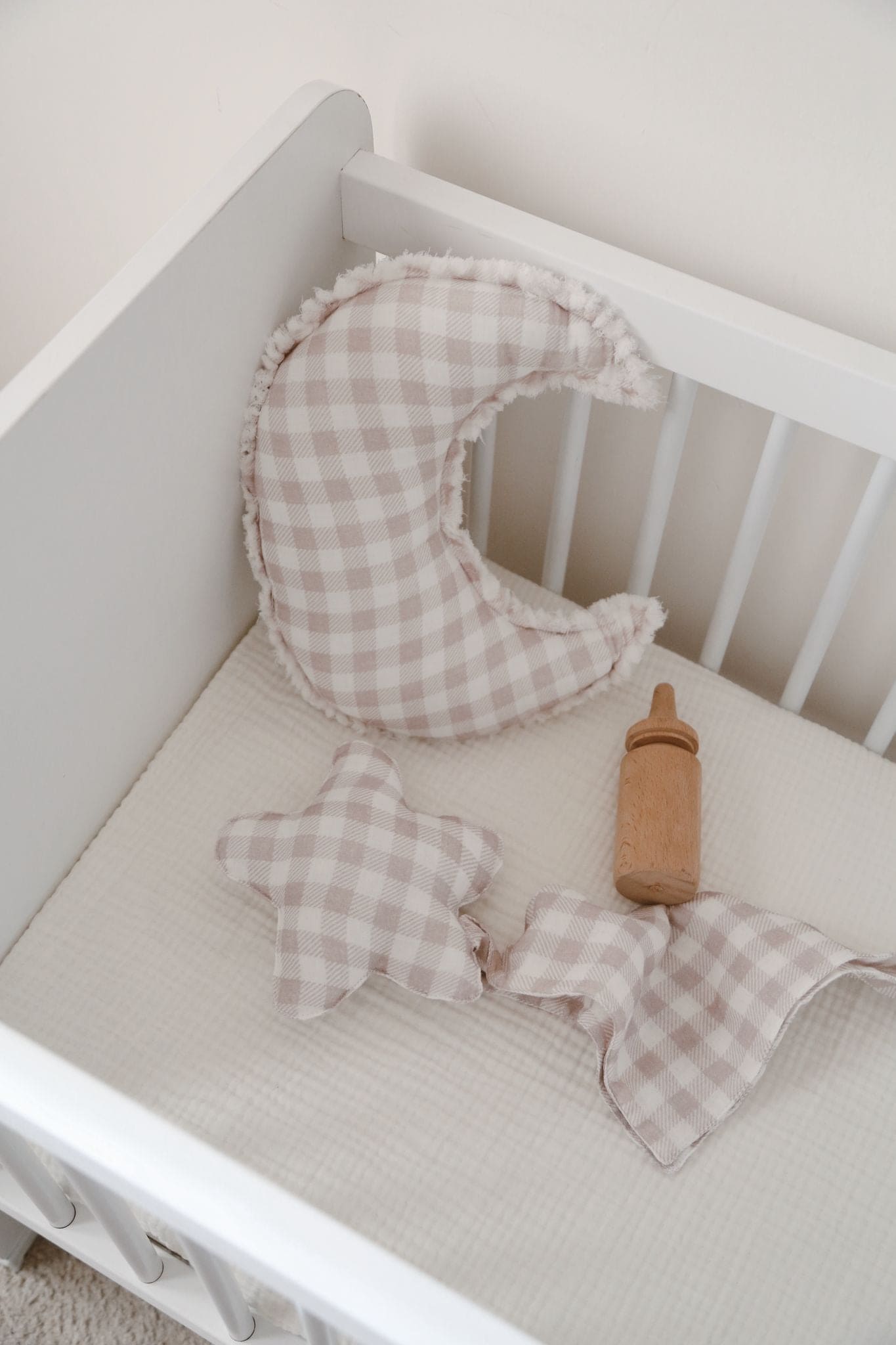 3 pcs newborn crib set