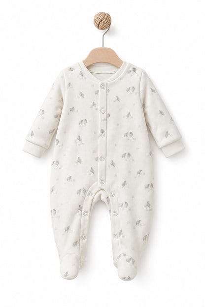 Footed romper set