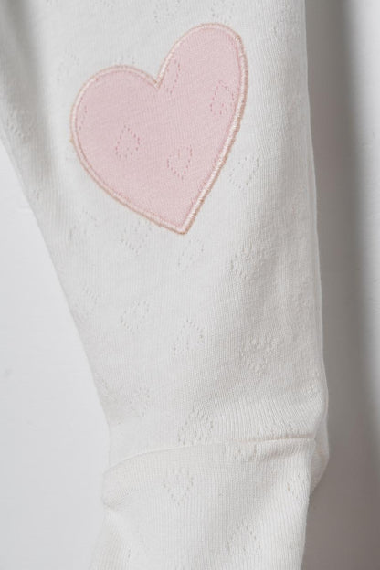2 Pcs footed pants
