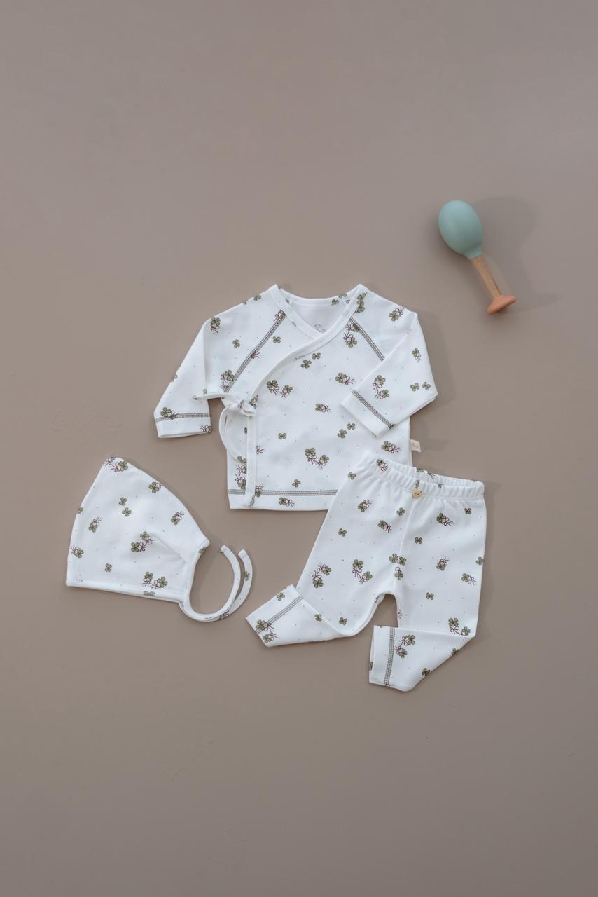 Top-buttom and hat set