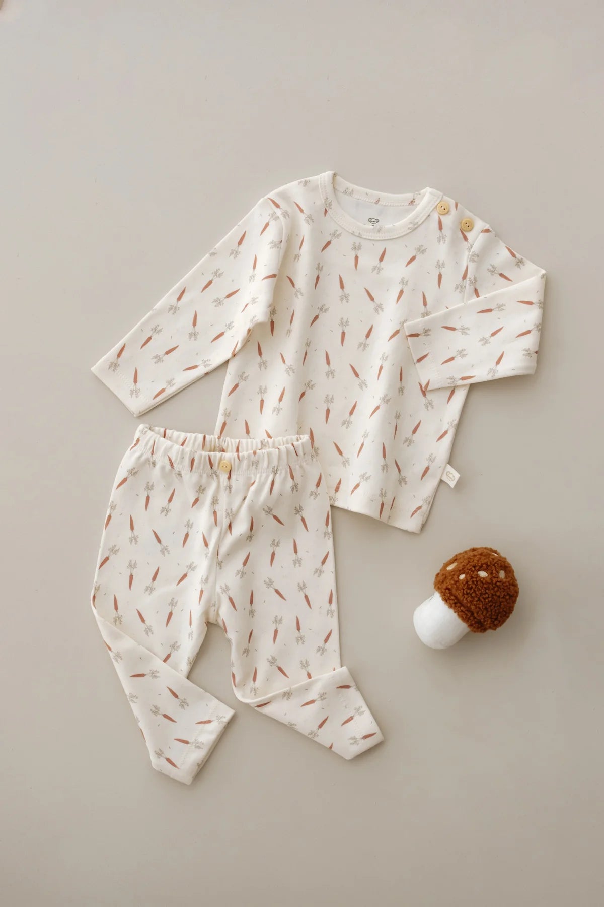 Carrot, top and leggings